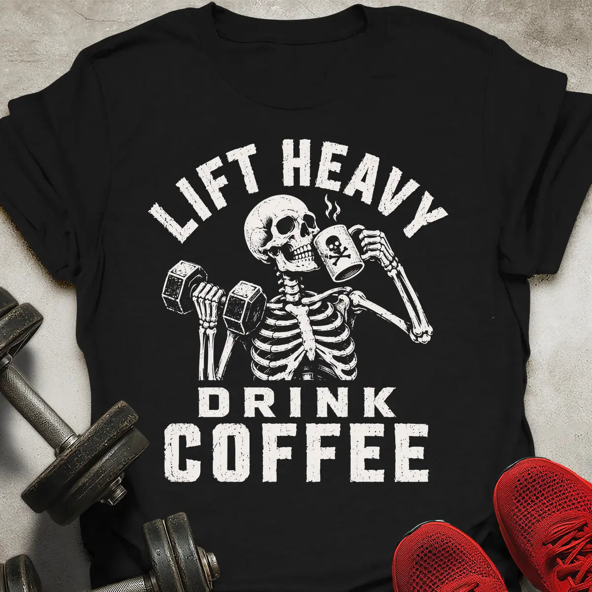 Lift Heavy Coffee T-Shirt