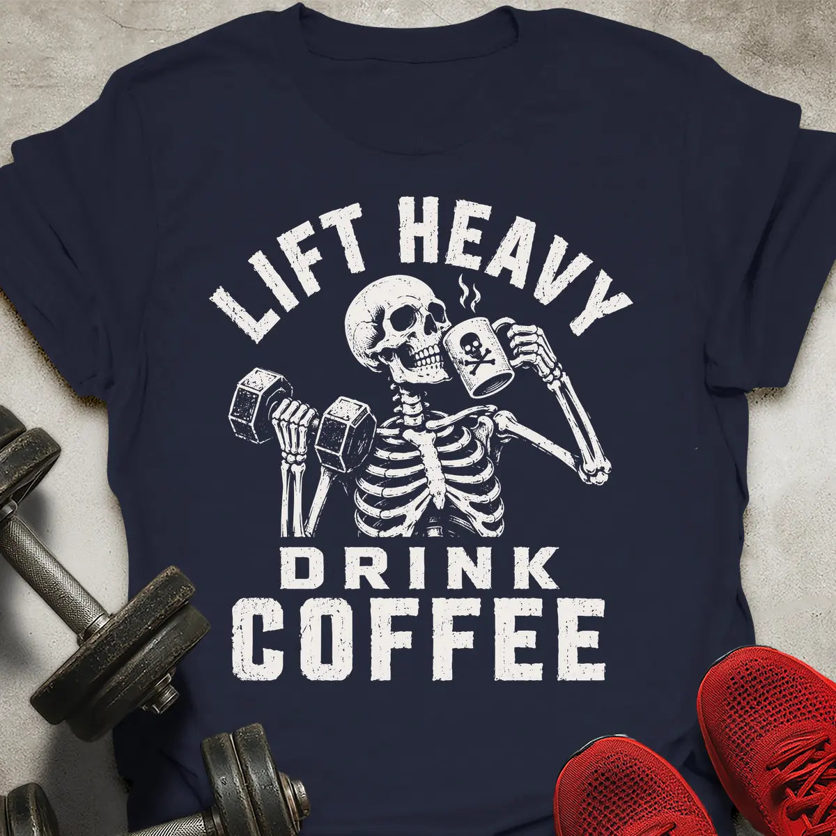 Lift Heavy Coffee T-Shirt