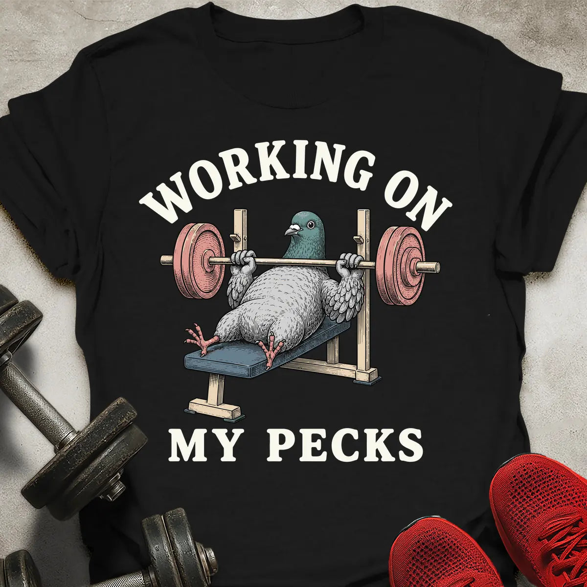 Gym Pigeon T-Shirt