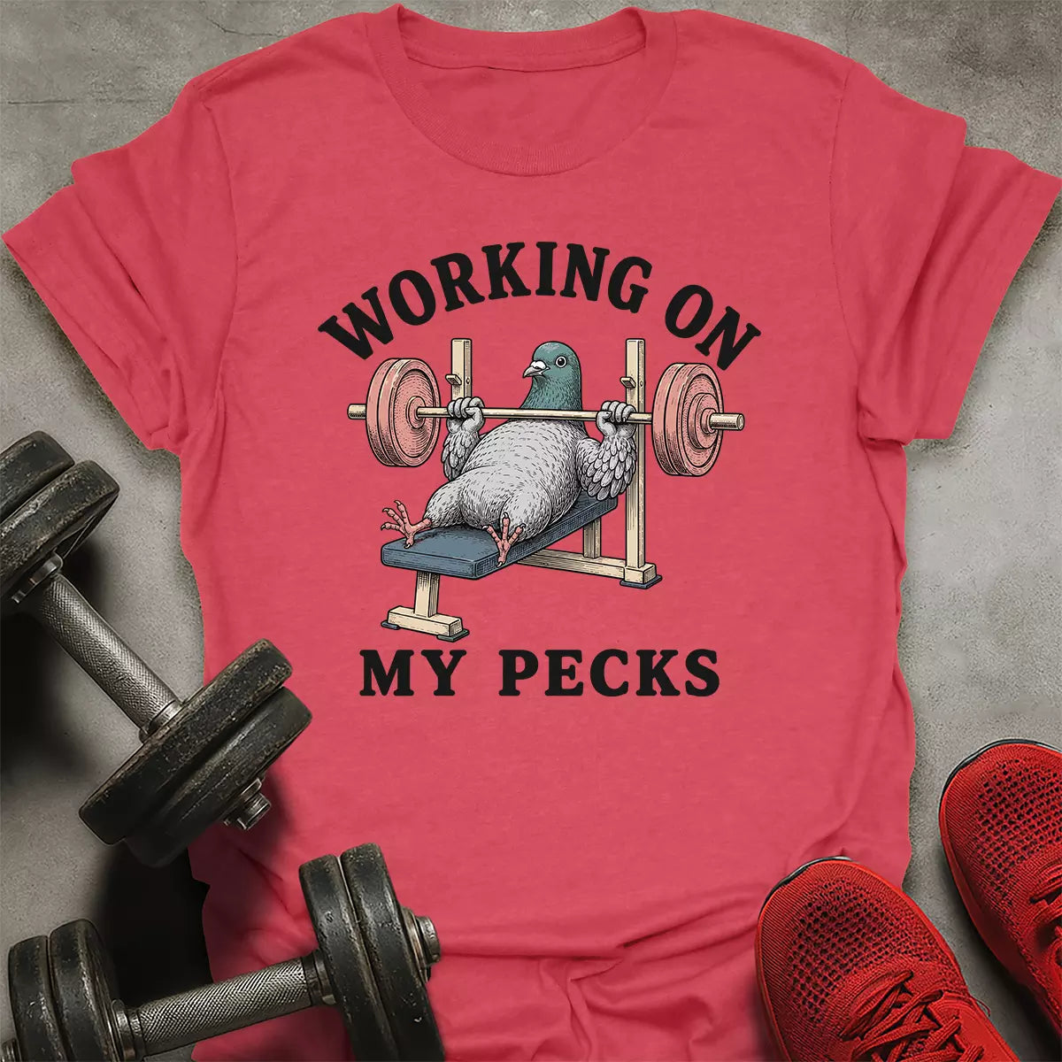 Gym Pigeon T-Shirt