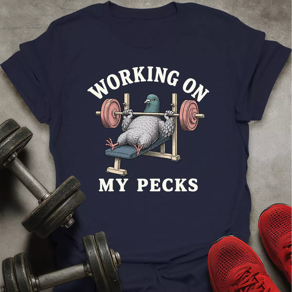 Gym Pigeon T-Shirt