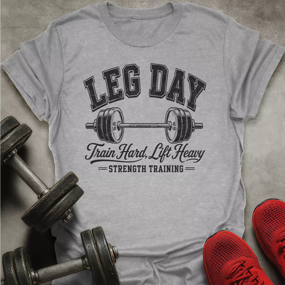 Leg Day Training T-Shirt