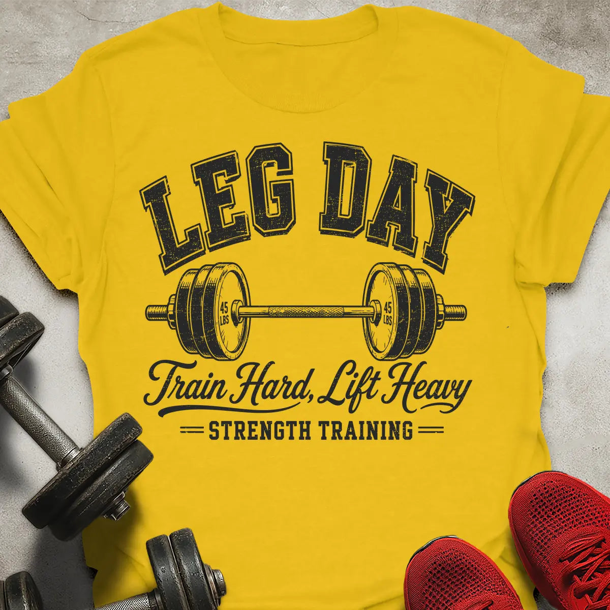 Leg Day Training T-Shirt