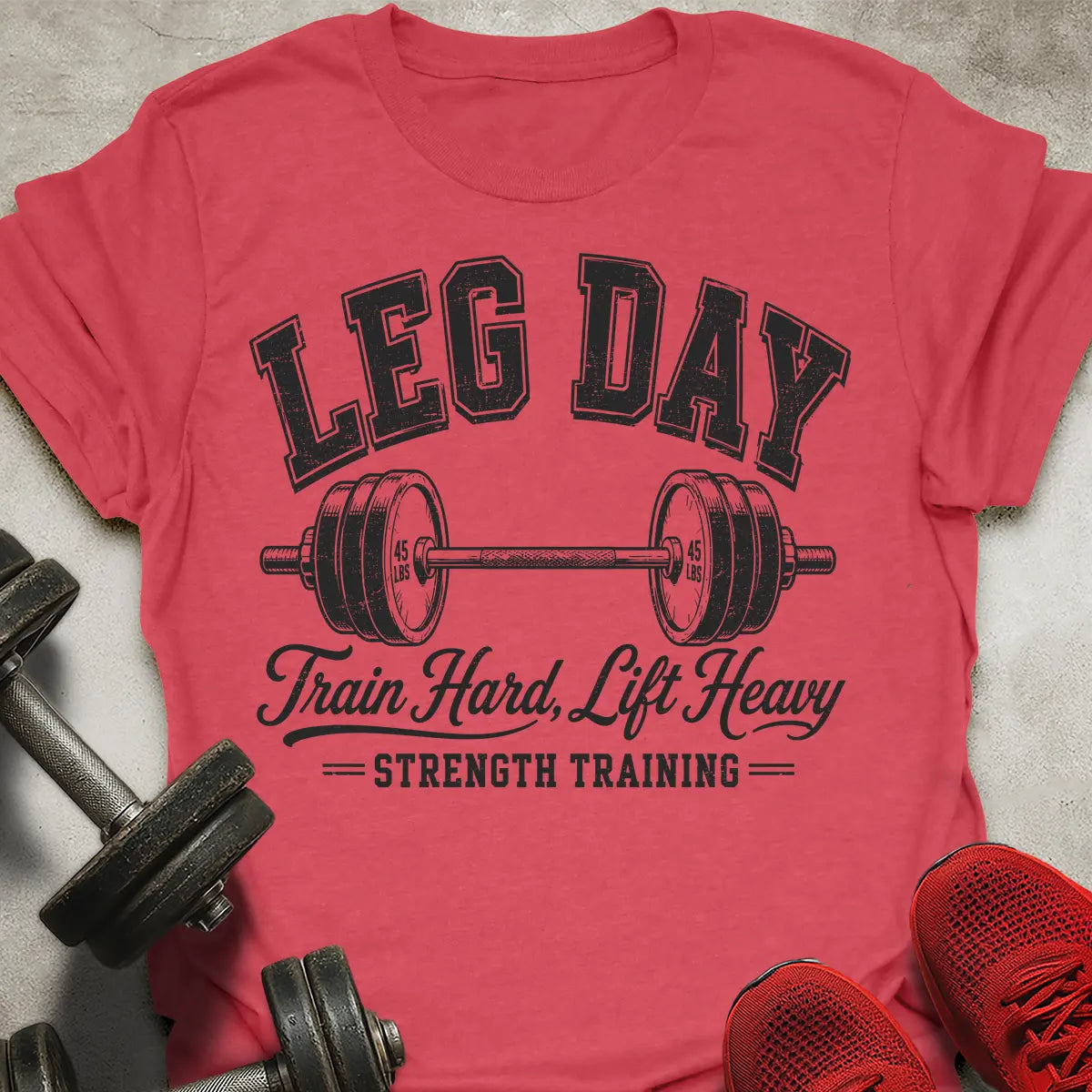 Leg Day Training T-Shirt