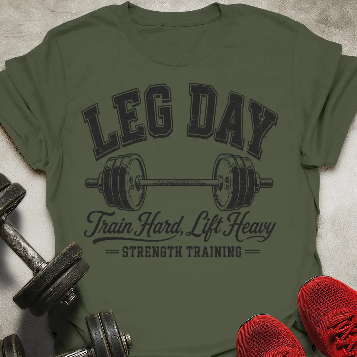 Leg Day Training T-Shirt