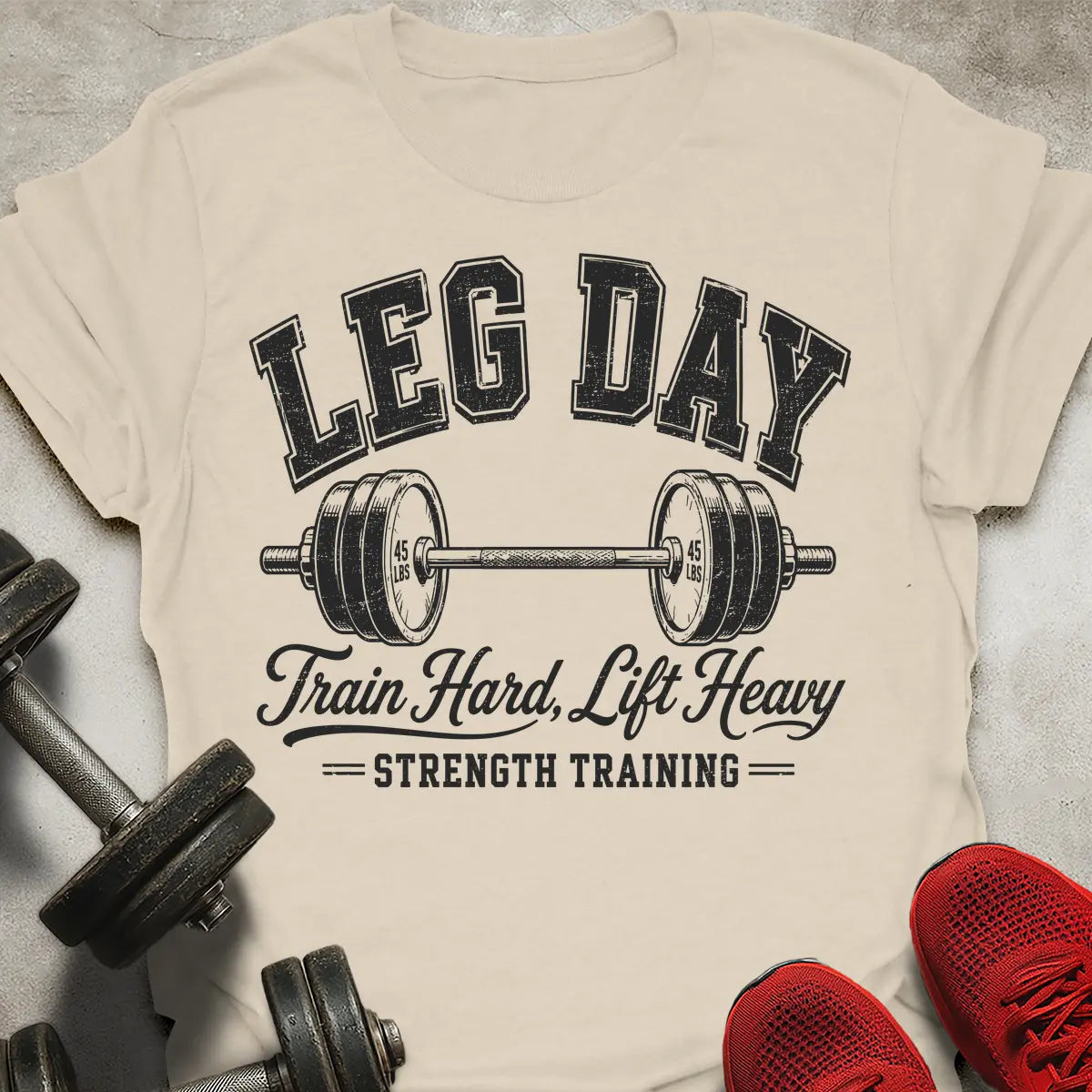 Leg Day Training T-Shirt