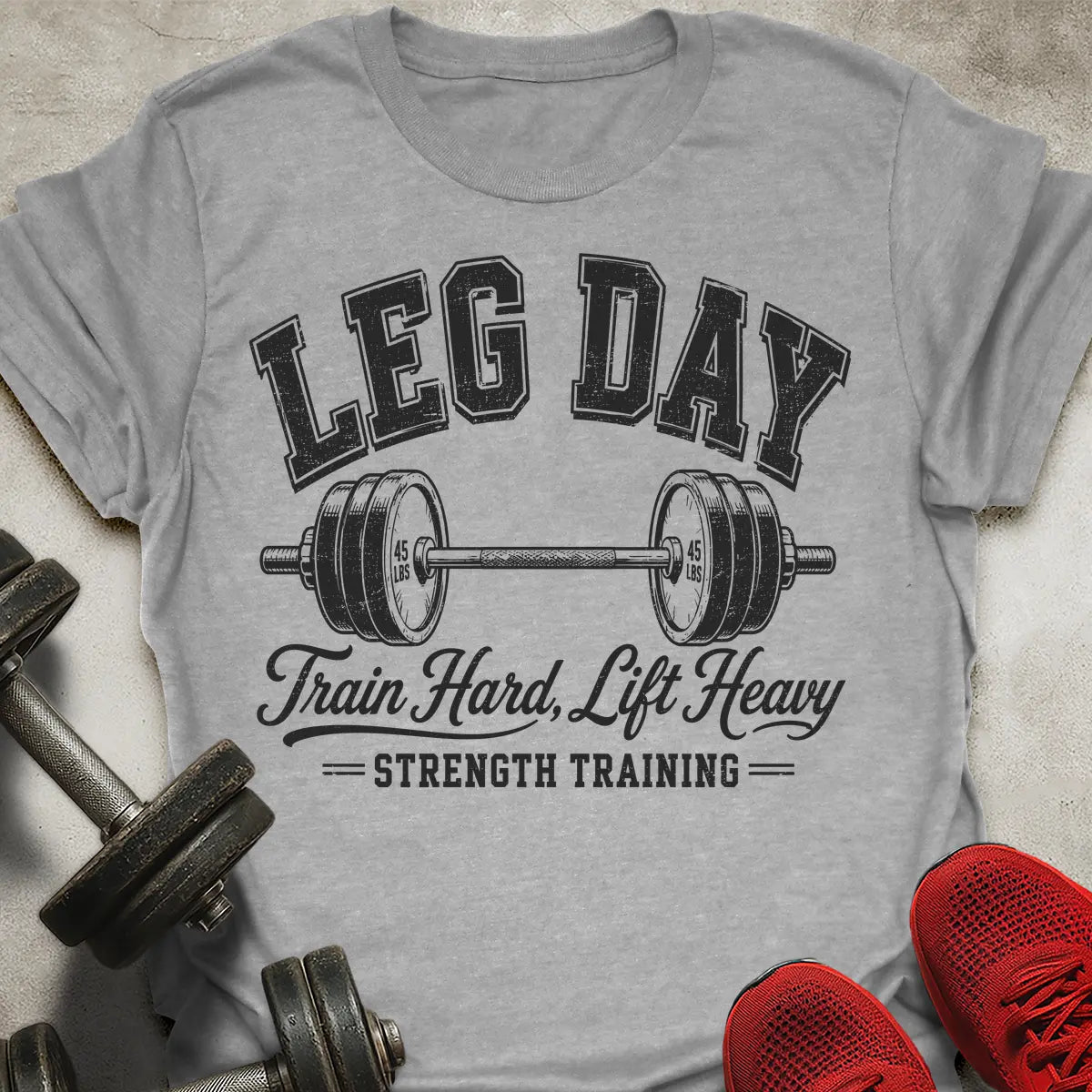 Leg Day Training T-Shirt