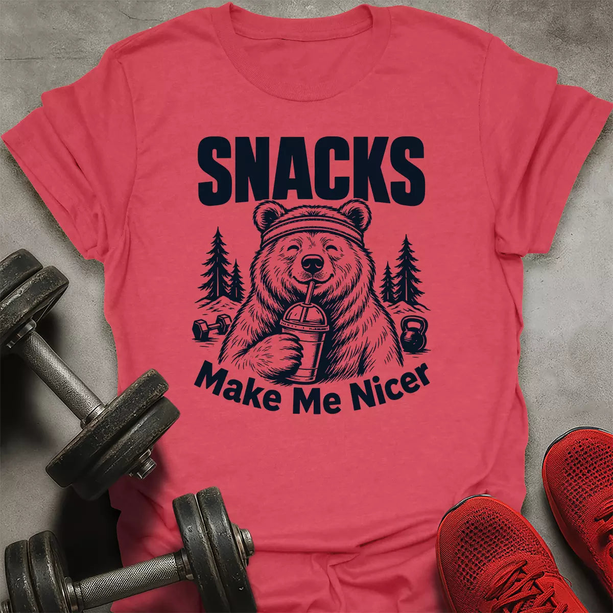 Snacks Made Me Nicer T-Shirt