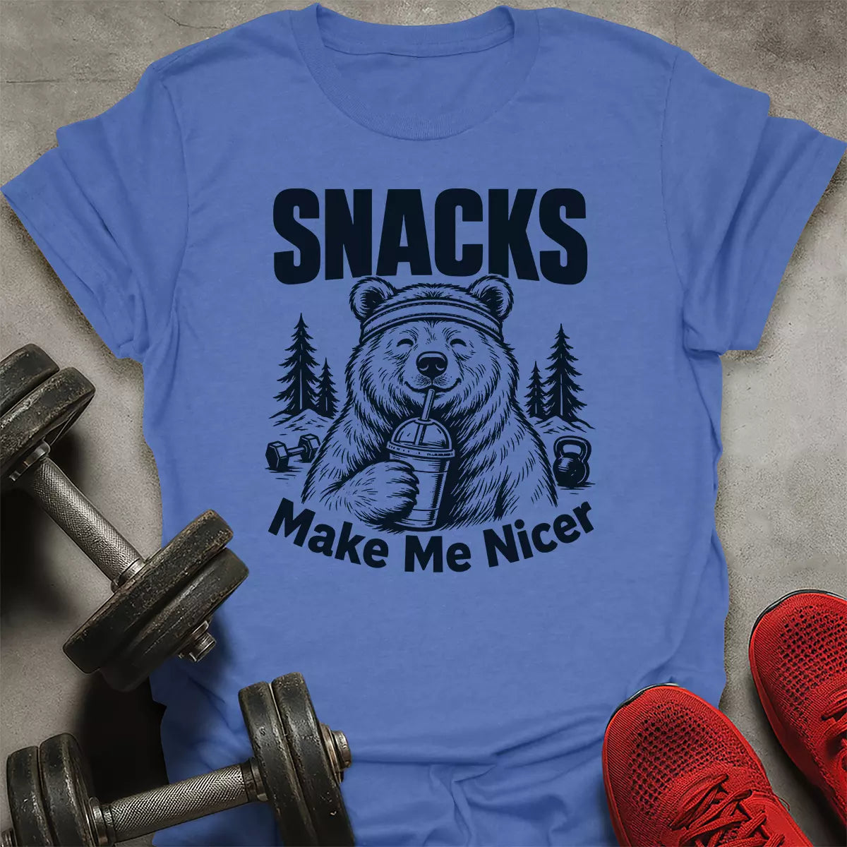 Snacks Made Me Nicer T-Shirt
