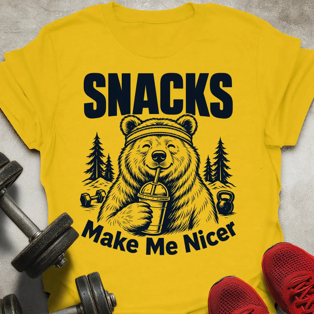 Snacks Made Me Nicer T-Shirt