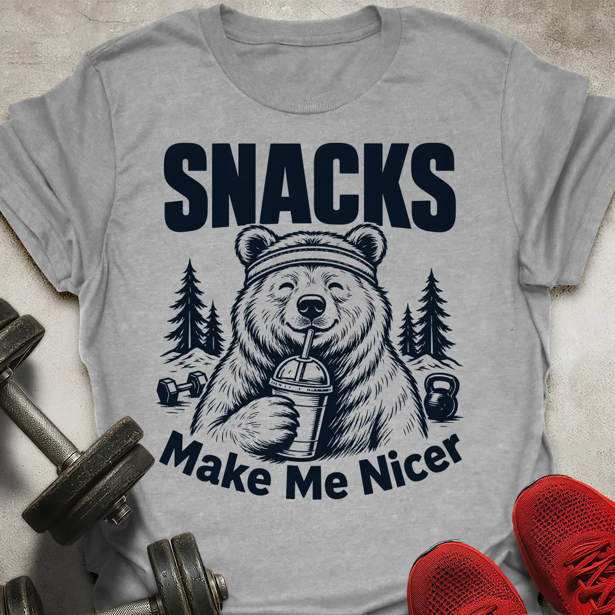 Snacks Made Me Nicer T-Shirt