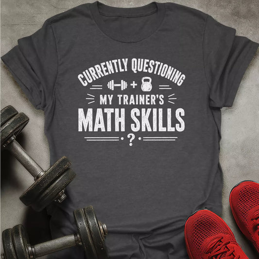 Trainer Math Skills T-Shirt