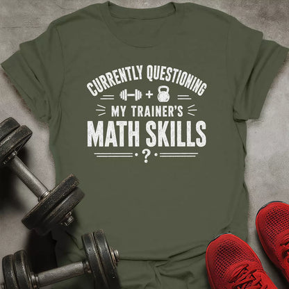 Trainer Math Skills T-Shirt