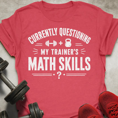 Trainer Math Skills T-Shirt