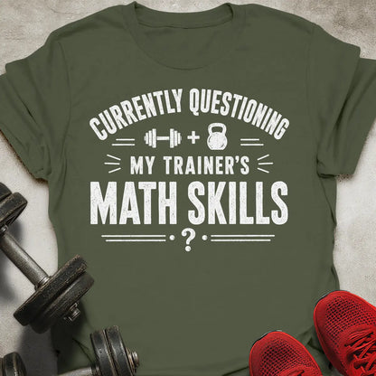 Trainer Math Skills T-Shirt