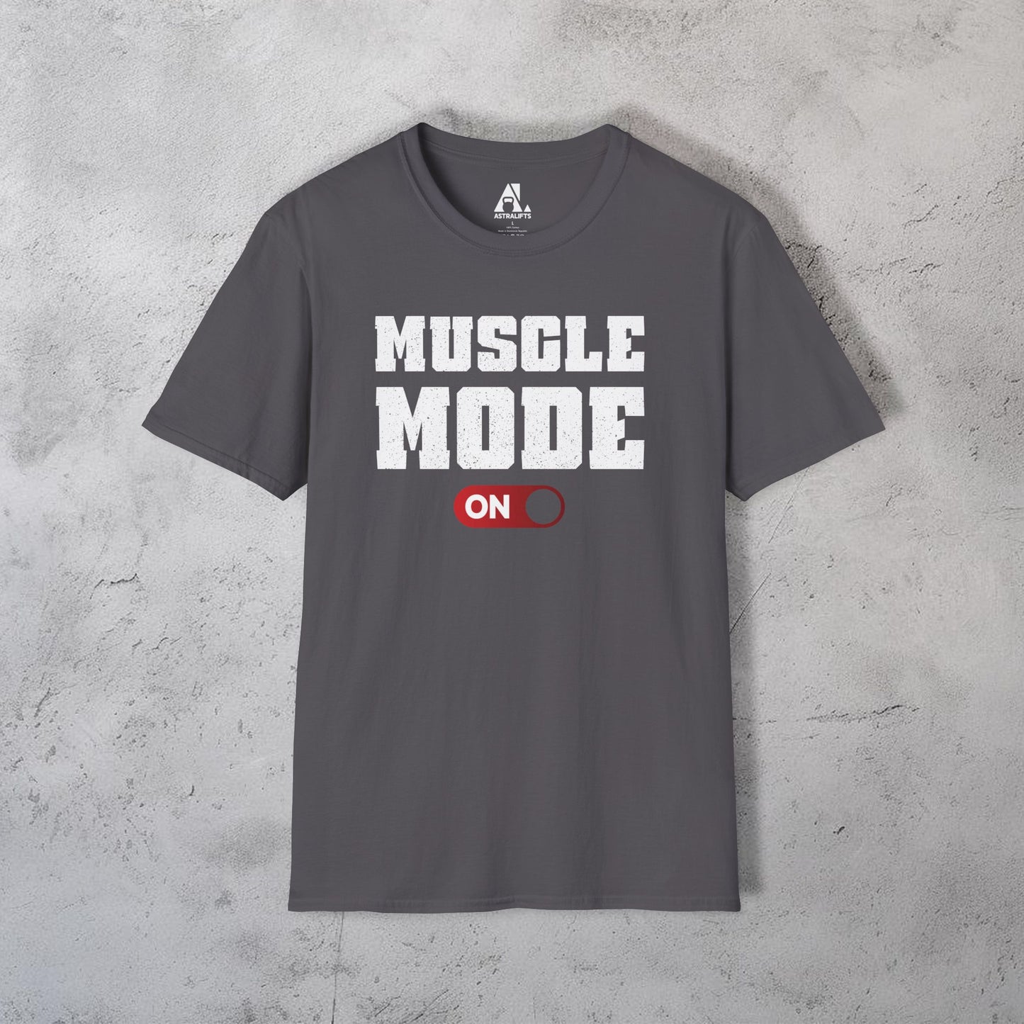 Muscle Mode On T-Shirt