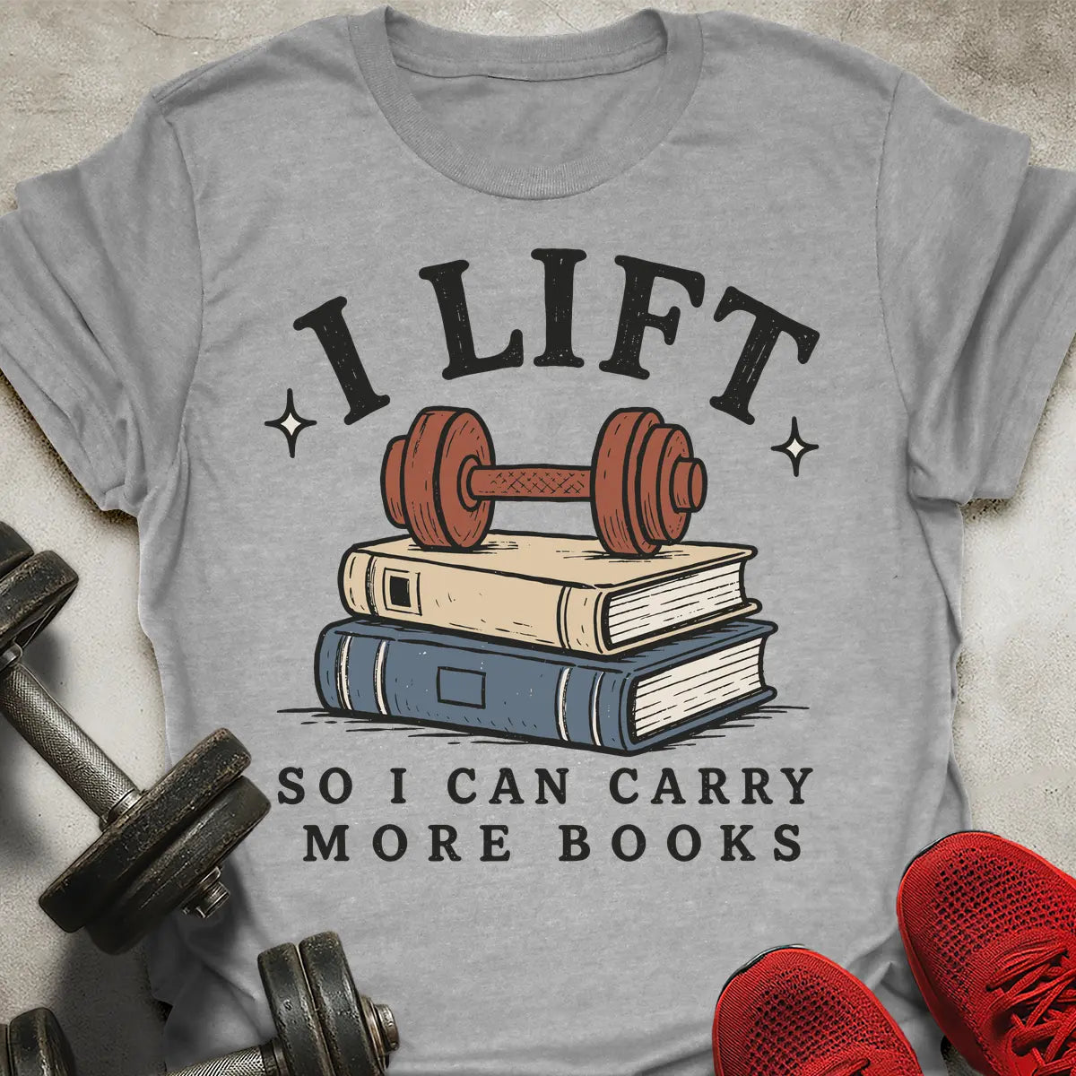Lift More Books T-Shirt