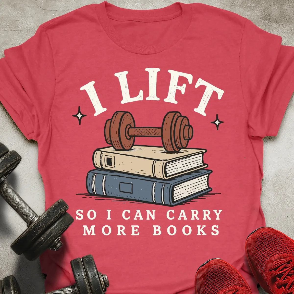 Lift More Books T-Shirt