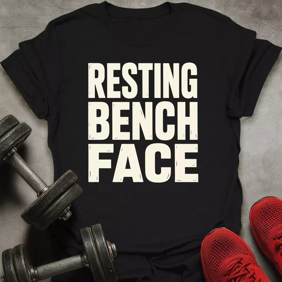 Resting Bench Face T-Shirt