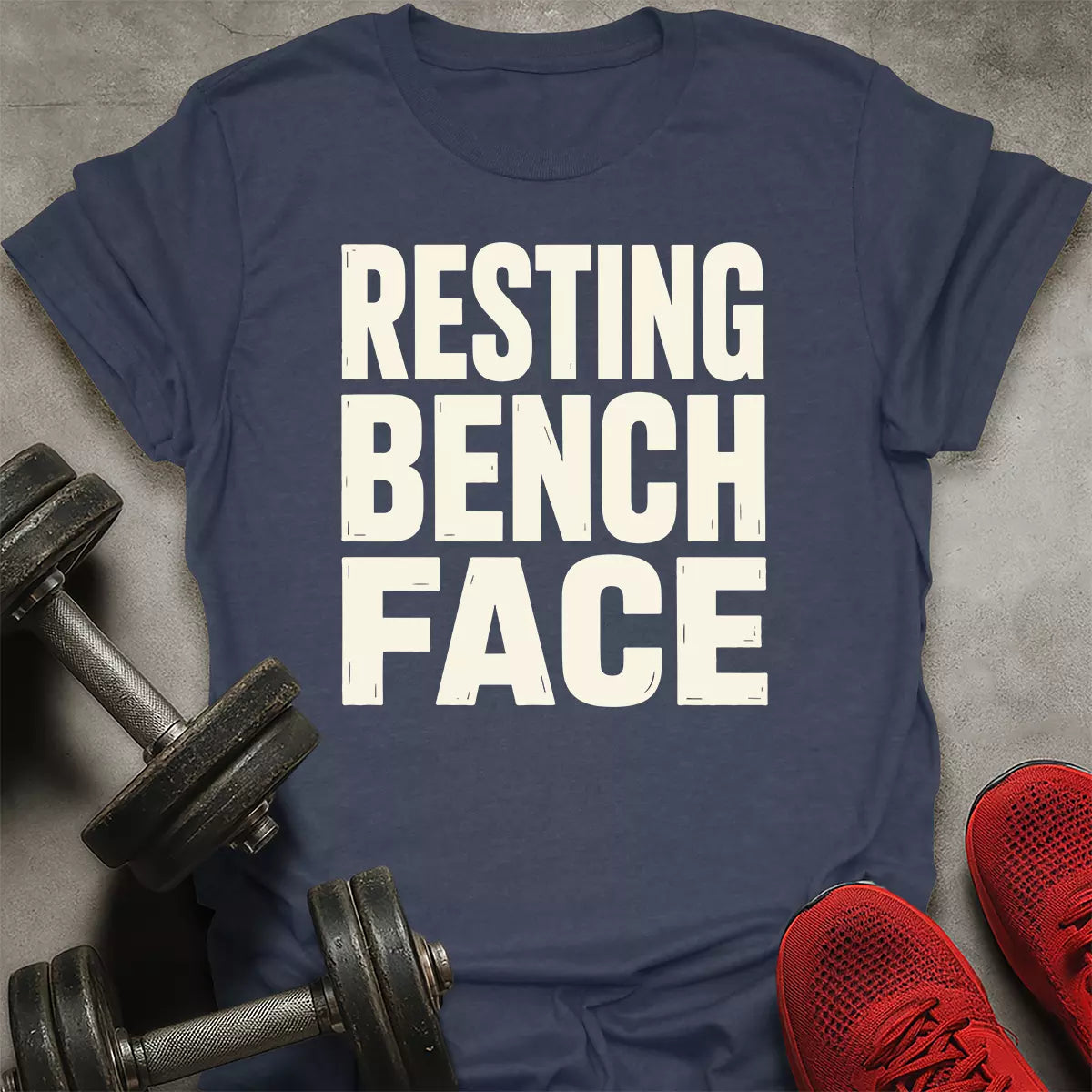 Resting Bench Face T-Shirt