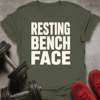 Resting Bench Face T-Shirt