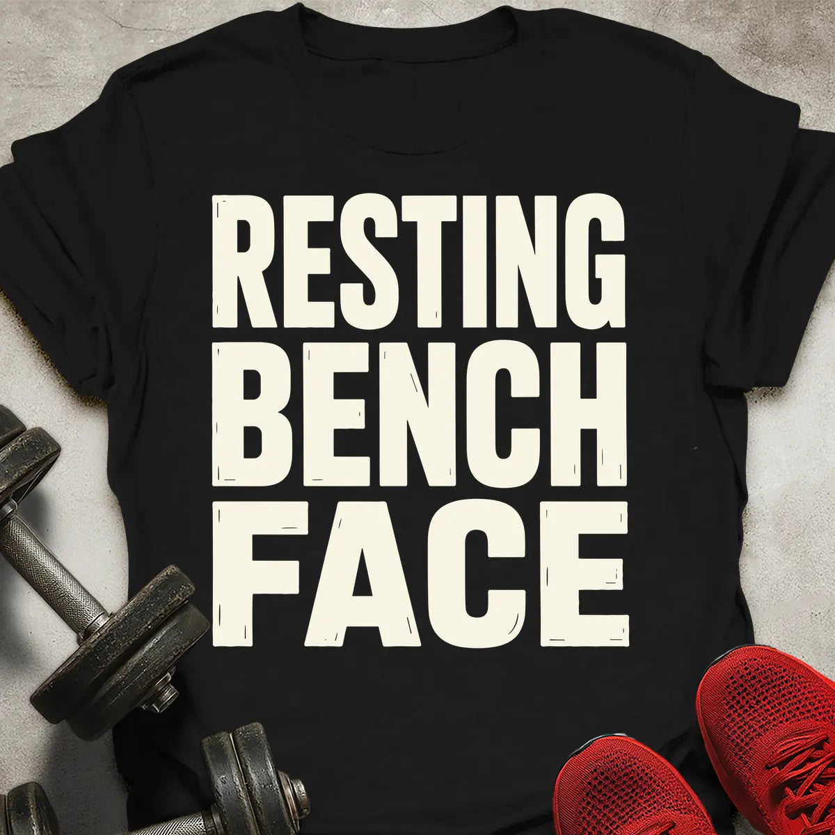 Resting Bench Face T-Shirt