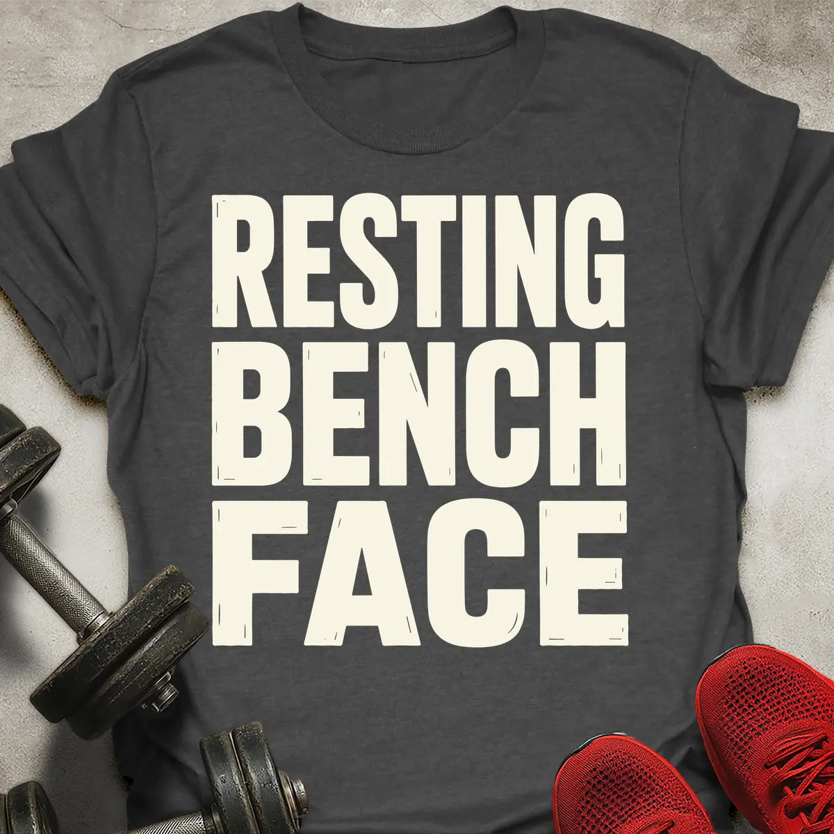Resting Bench Face T-Shirt