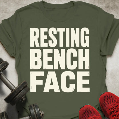 Resting Bench Face T-Shirt