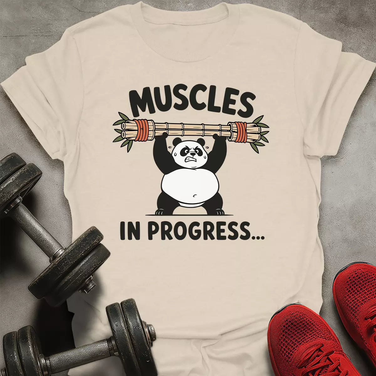 Panda In Progress T-Shirt