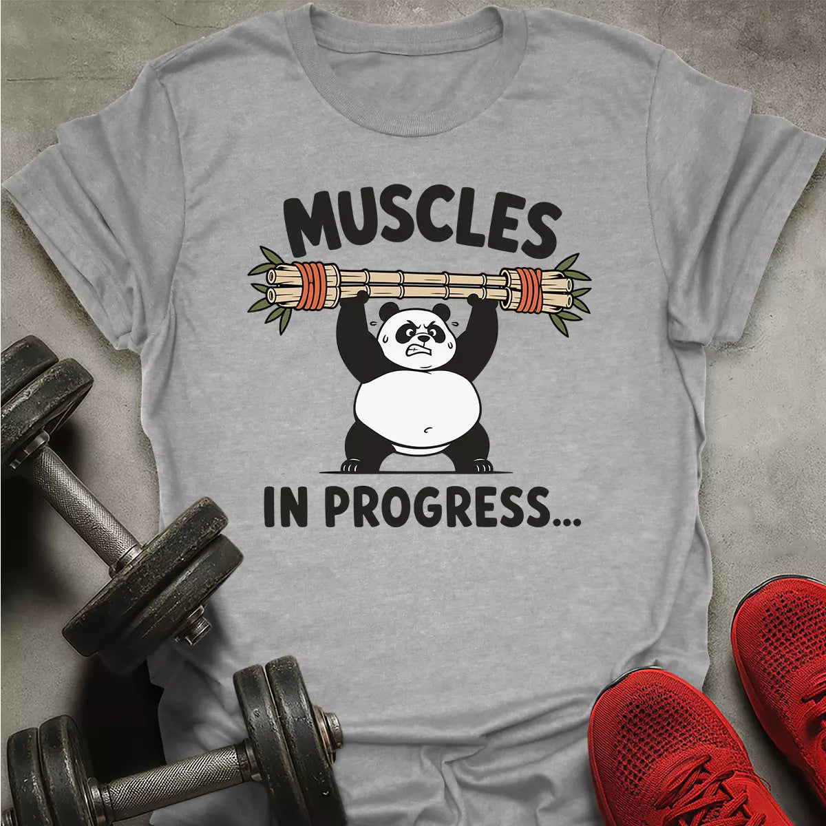 Panda In Progress T-Shirt