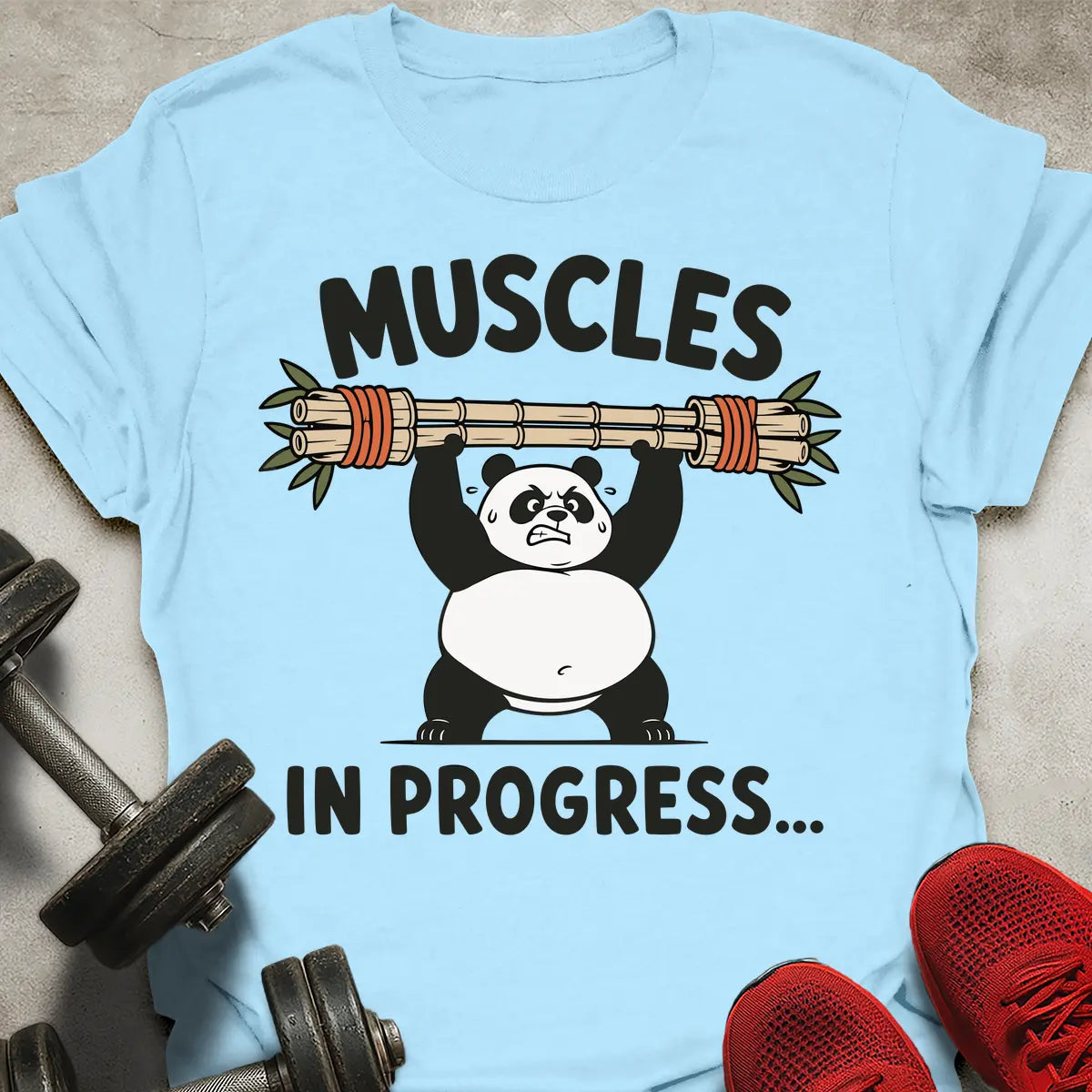 Panda In Progress T-Shirt