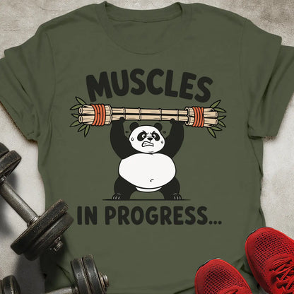 Panda In Progress T-Shirt