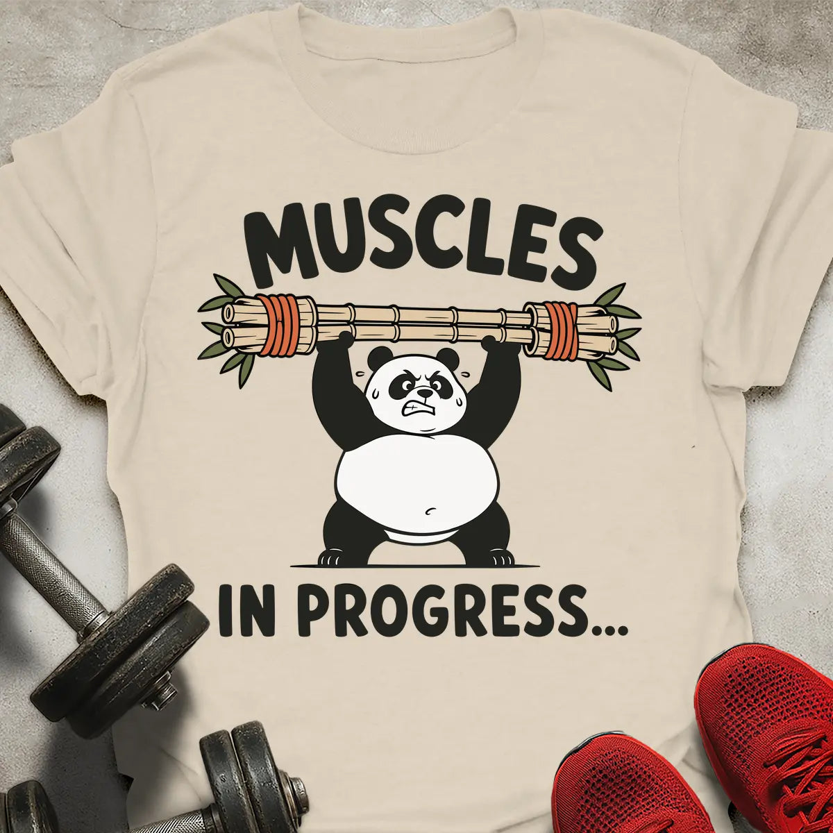 Panda In Progress T-Shirt