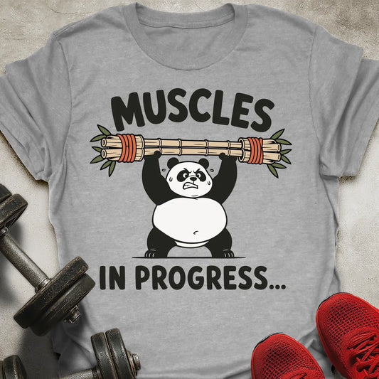 Panda In Progress T-Shirt