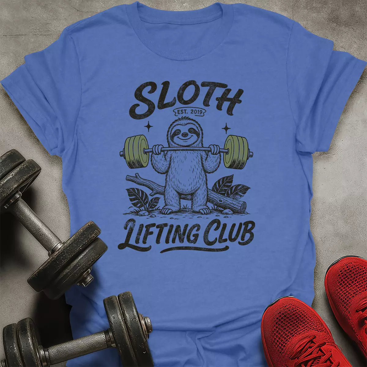 Sloth Lifting Club T-Shirt