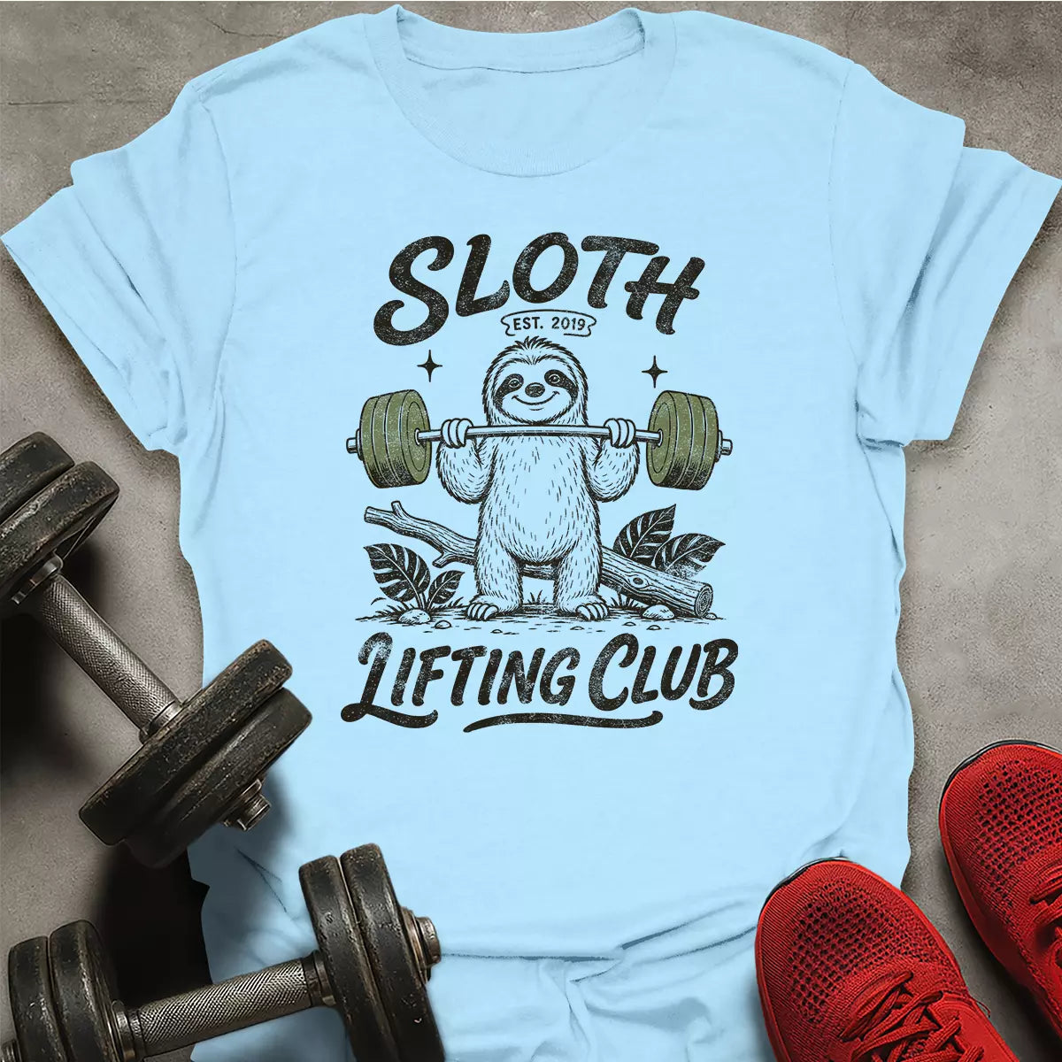 Sloth Lifting Club T-Shirt