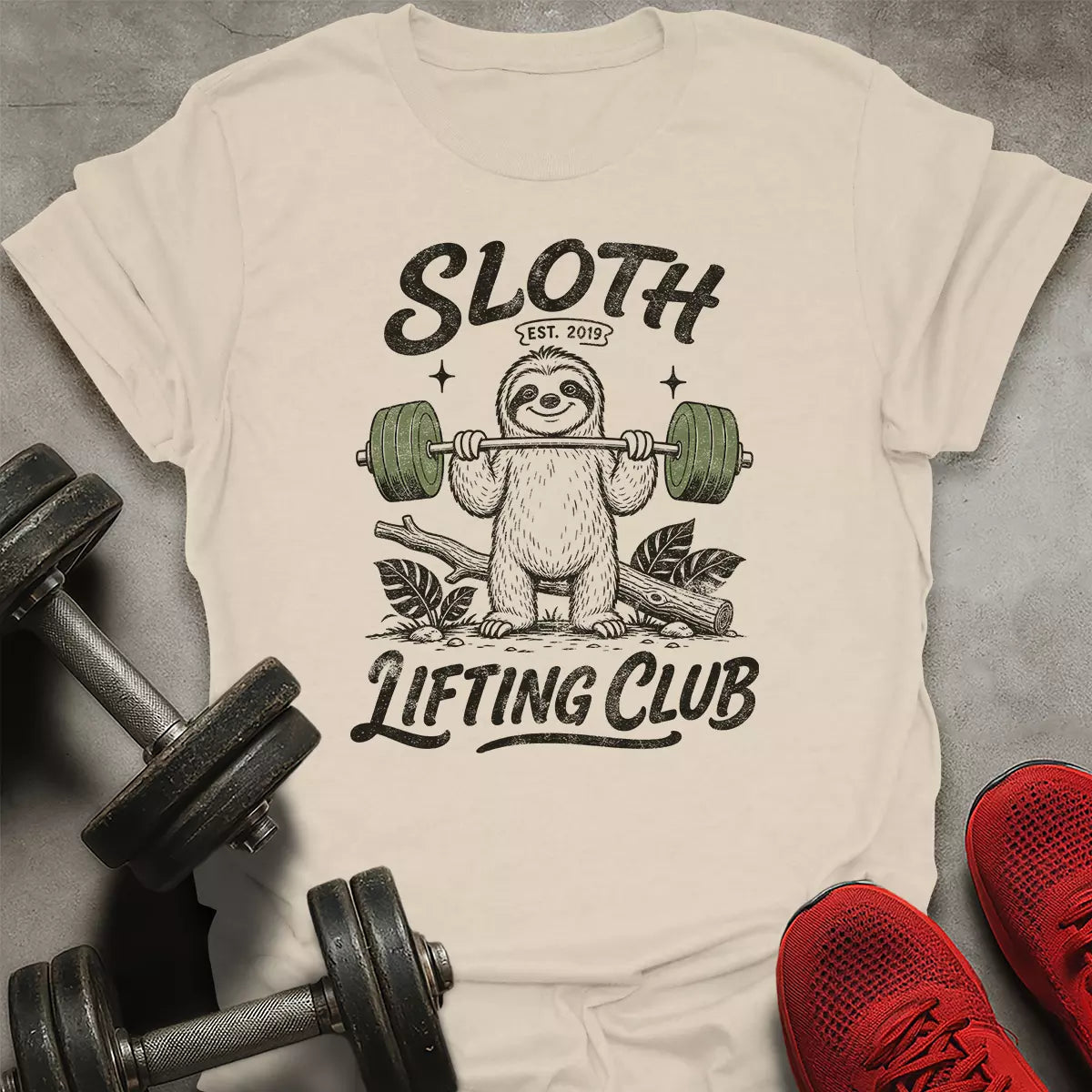 Sloth Lifting Club T-Shirt