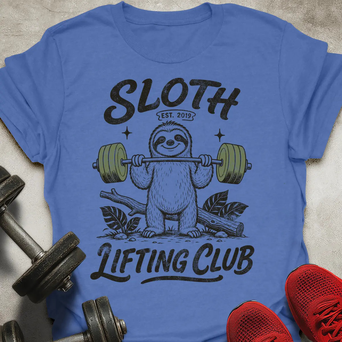 Sloth Lifting Club T-Shirt