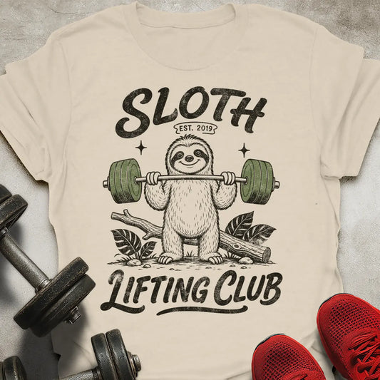 Sloth Lifting Club T-Shirt