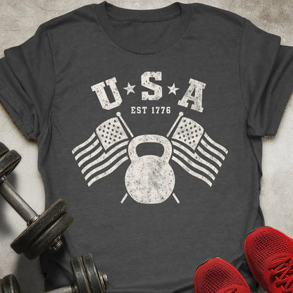 USA Kettlebell T-Shirt
