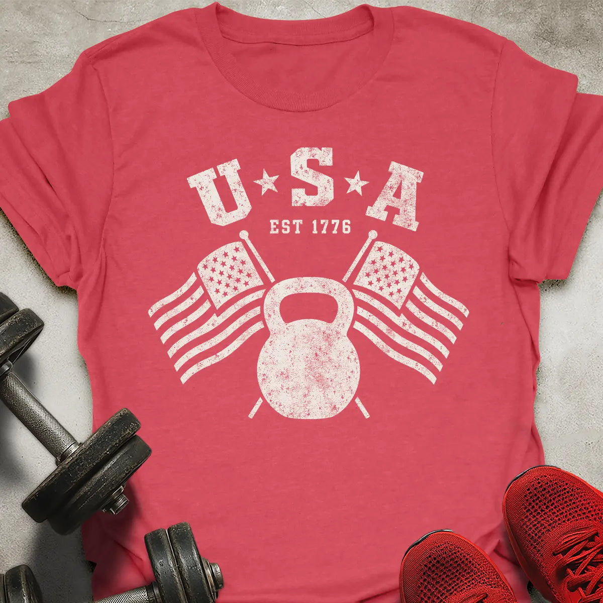 USA Kettlebell T-Shirt