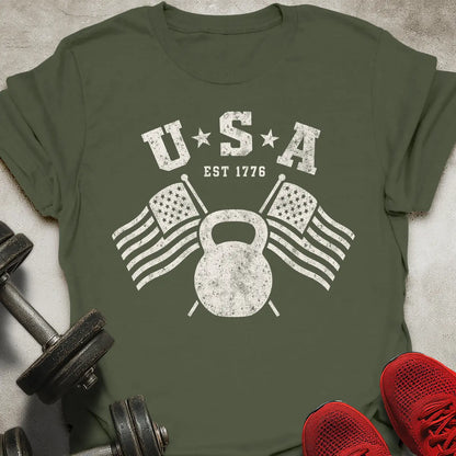 USA Kettlebell T-Shirt