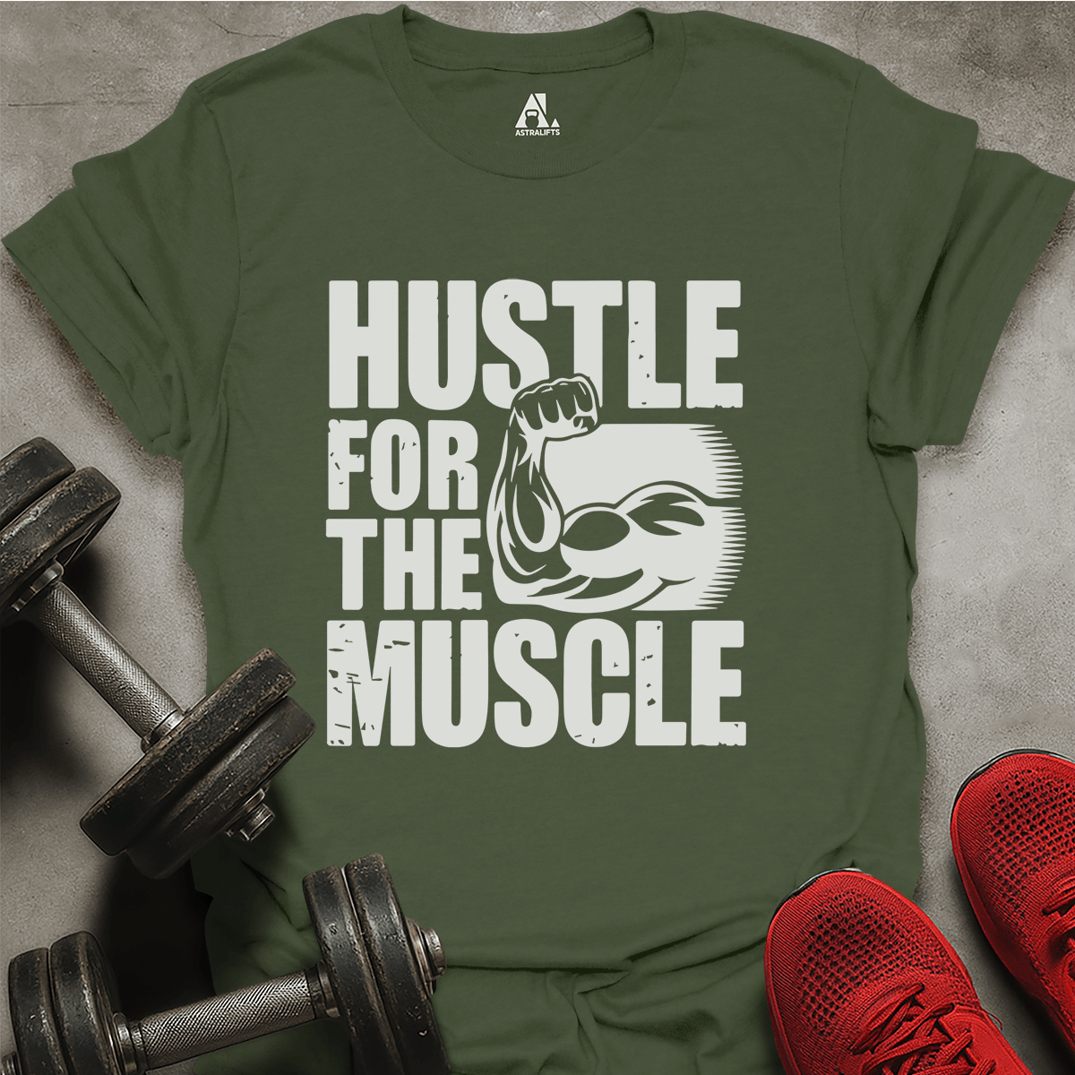 Hustle For Muscle T-Shirt