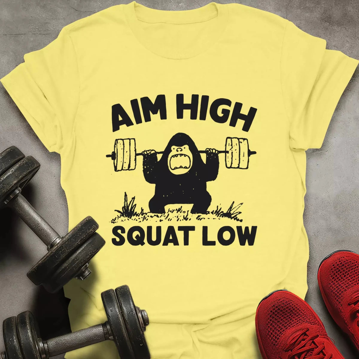 Aim High Gorilla T-Shirt - AstraLifts