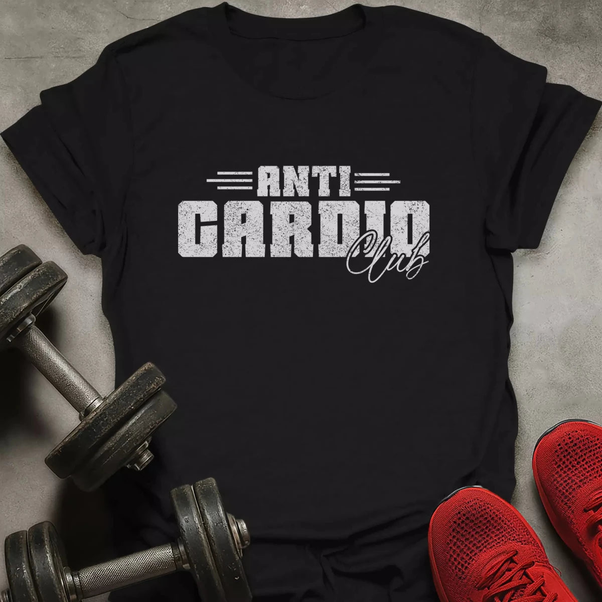 Anti Cardio Club T-Shirt - AstraLifts