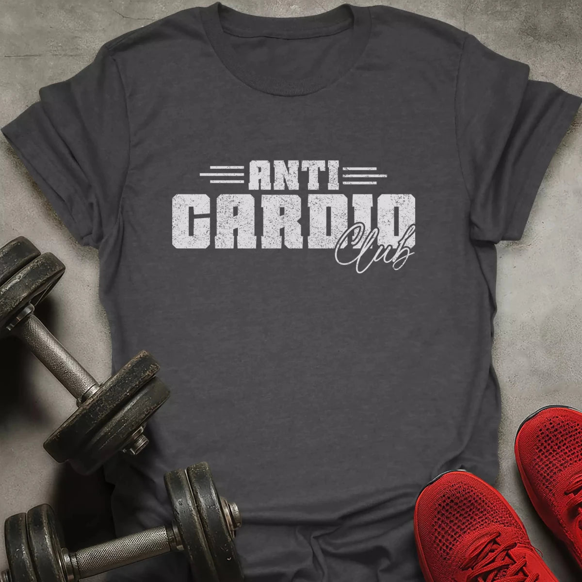 Anti Cardio Club T-Shirt - AstraLifts
