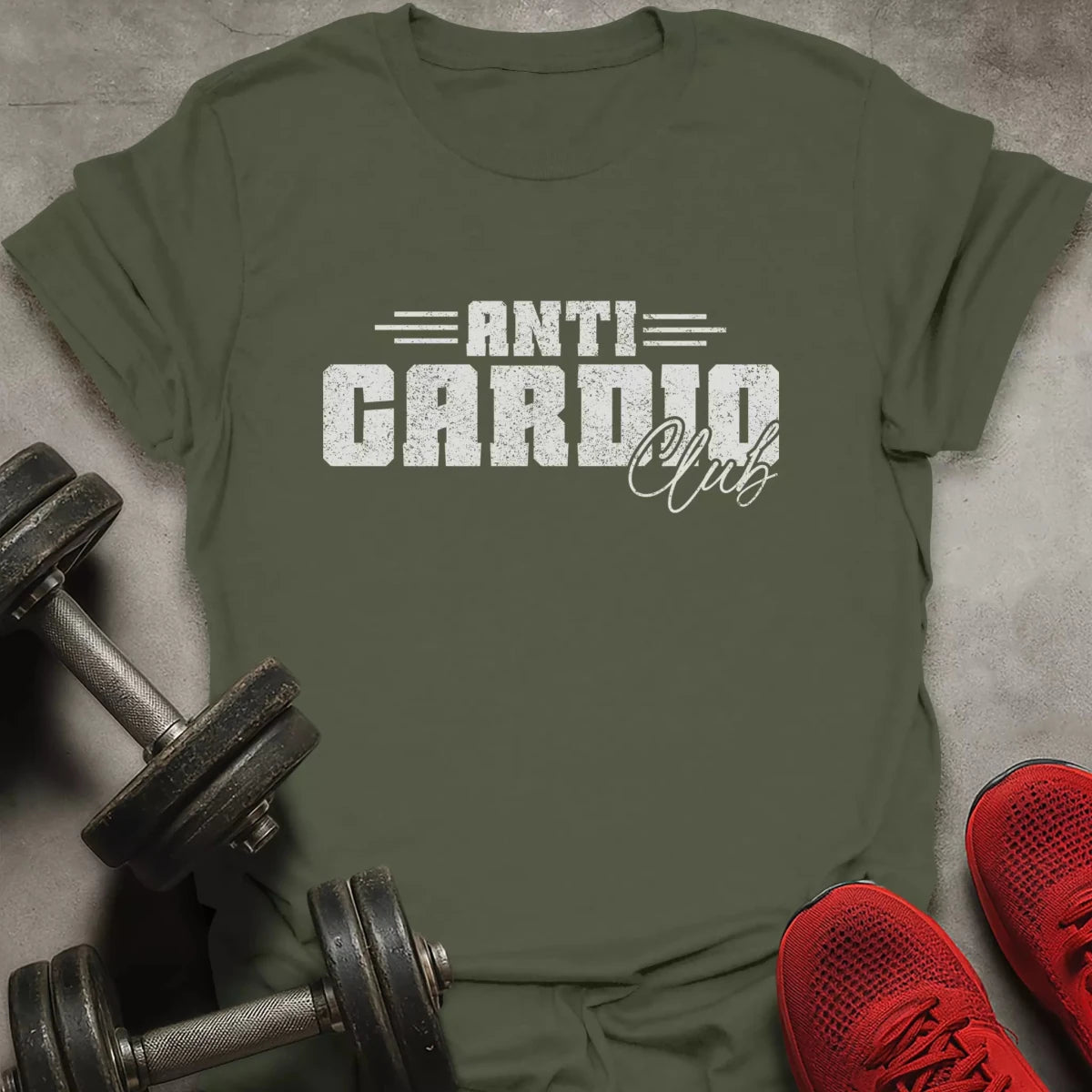 Anti Cardio Club T-Shirt - AstraLifts