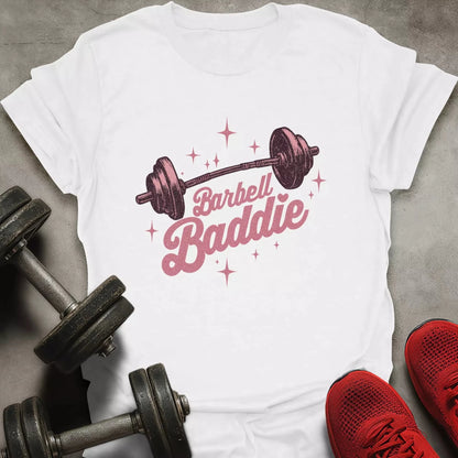 Barbell Baddie T-Shirt - AstraLifts