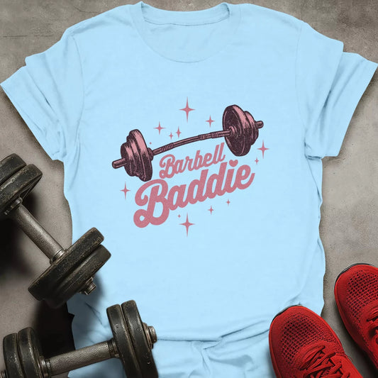 Barbell Baddie T-Shirt - AstraLifts