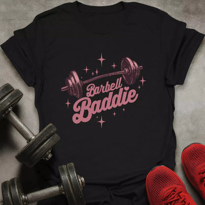 Barbell Baddie T-Shirt - AstraLifts